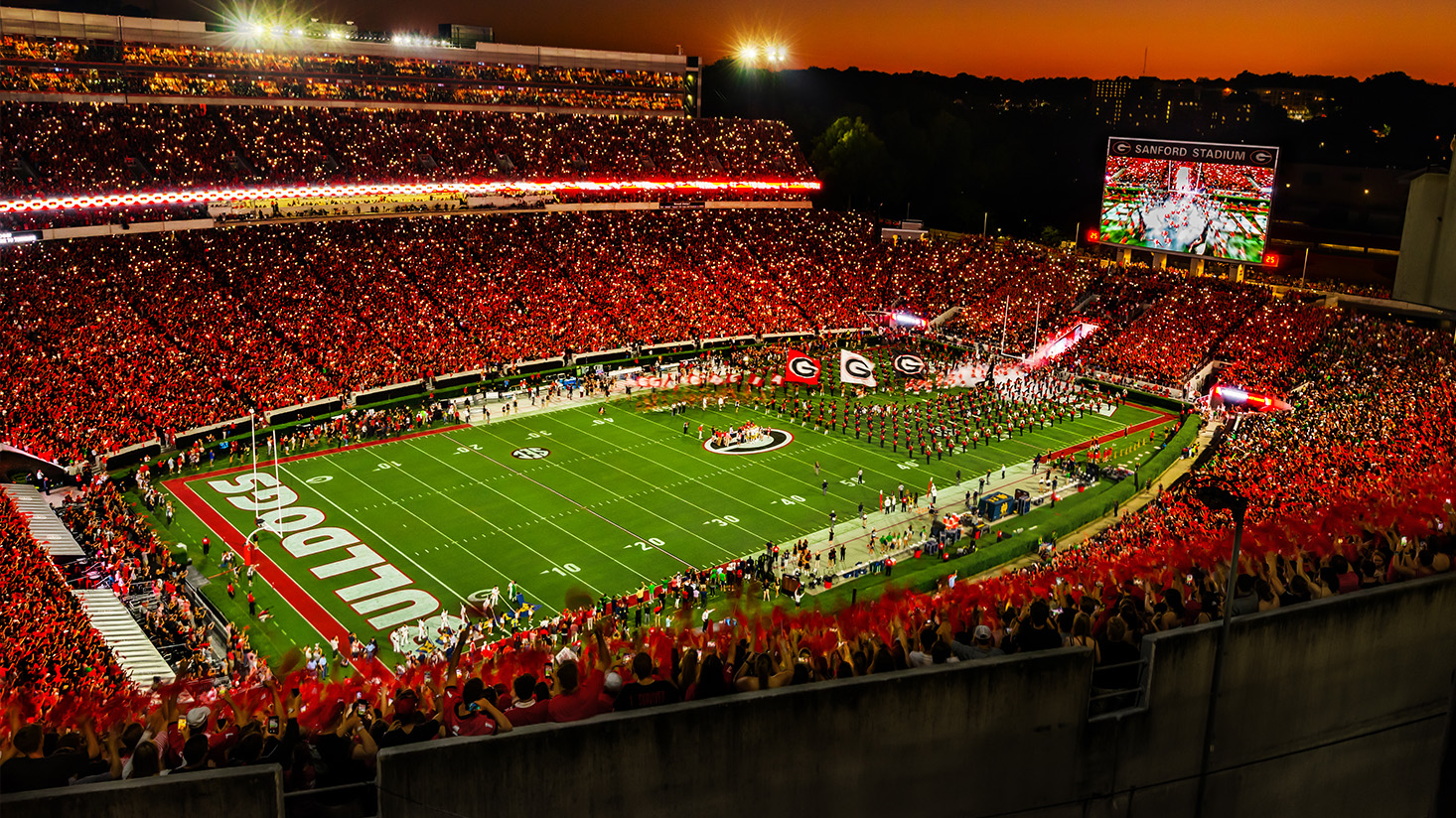 Georgia Bulldogs Football Panoramic Poster Sanford Stadium Picture Ubicaciondepersonas cdmx gob mx