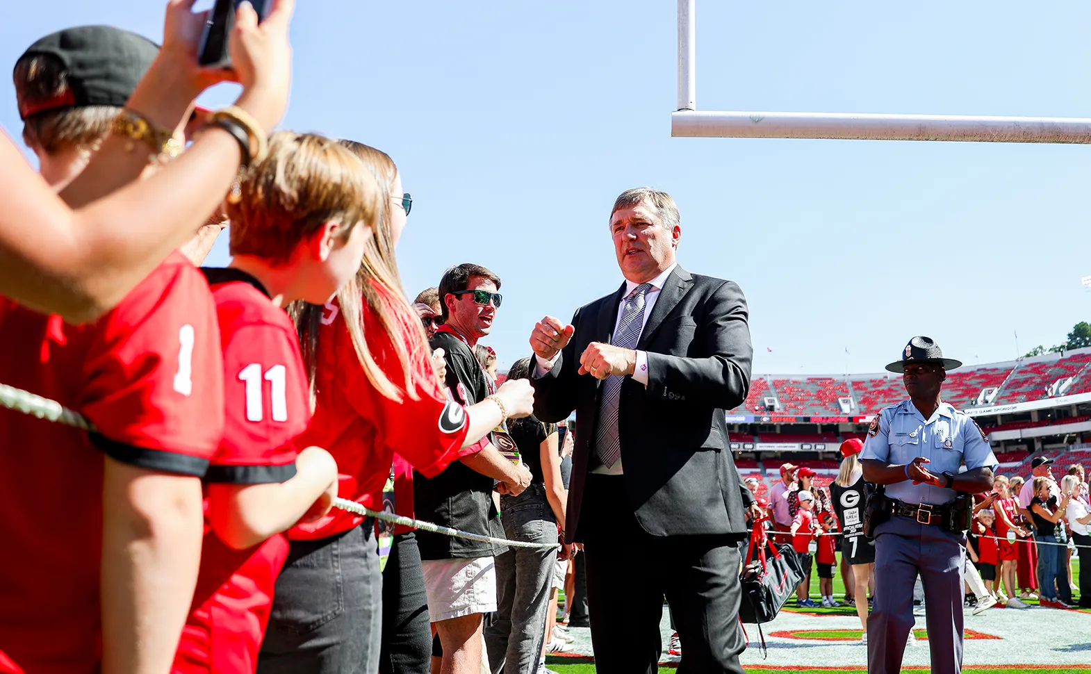Georgia Football head coach Kirby Smart