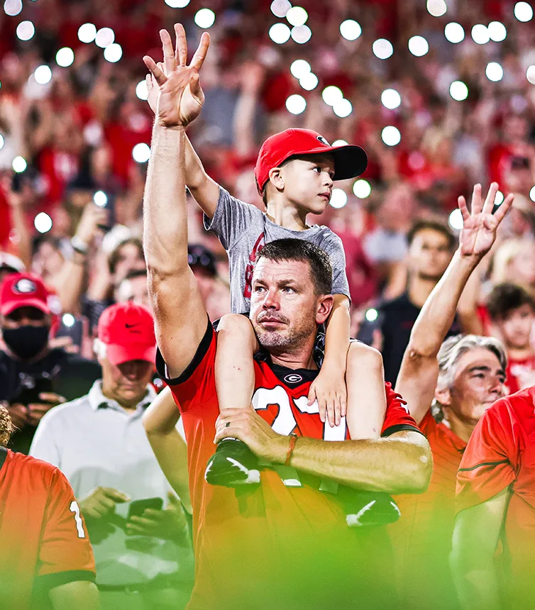 University of Georgia fans