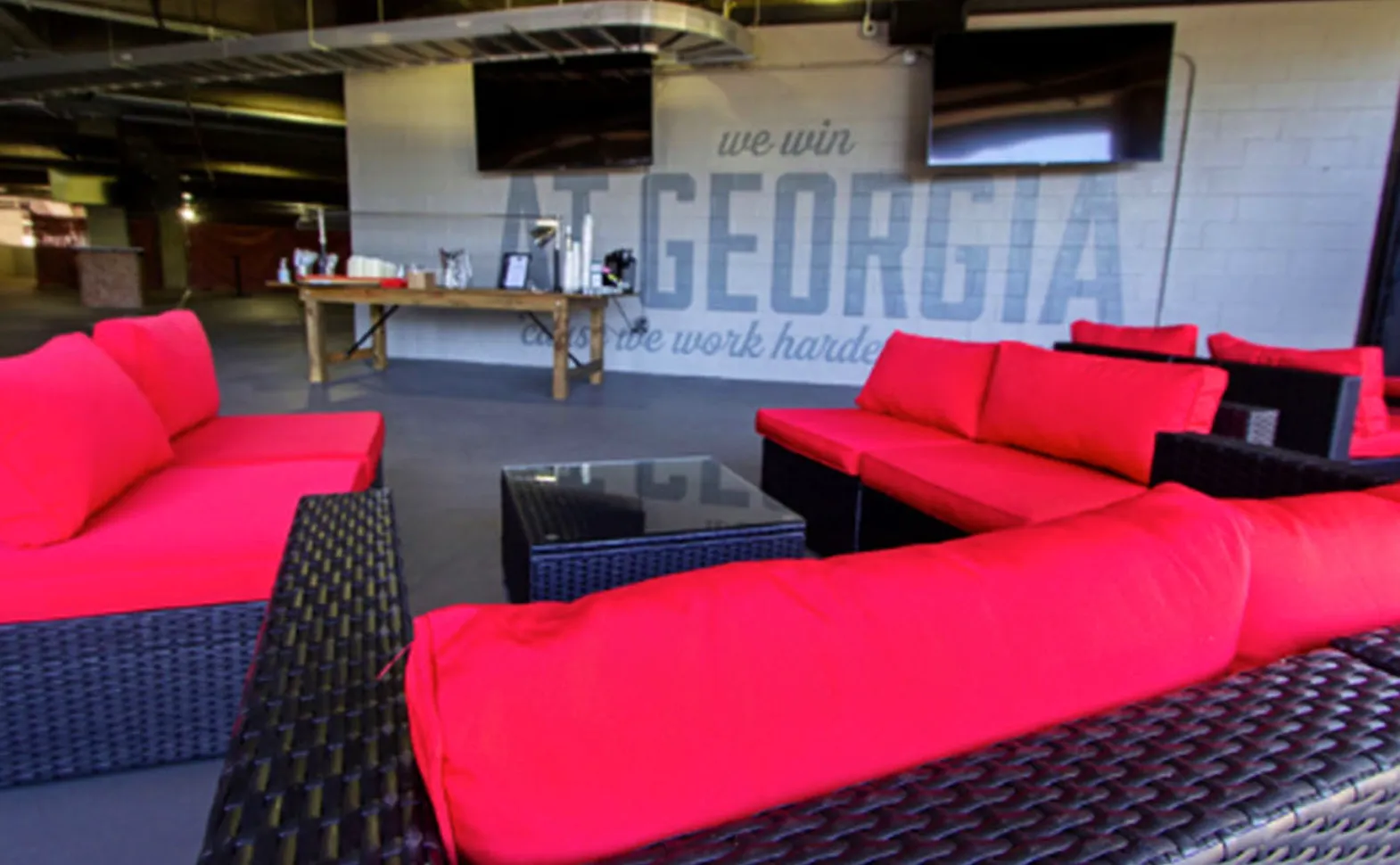 Sanford Stadium Brock Family Lounge