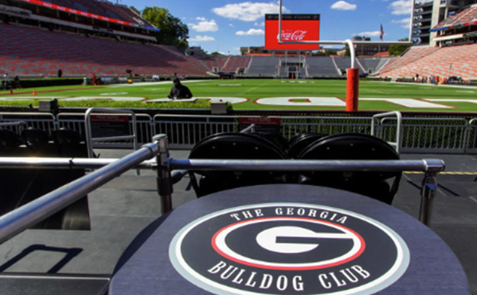 Sanford Stadium Rob & Cindy Scott Field Club and Suites